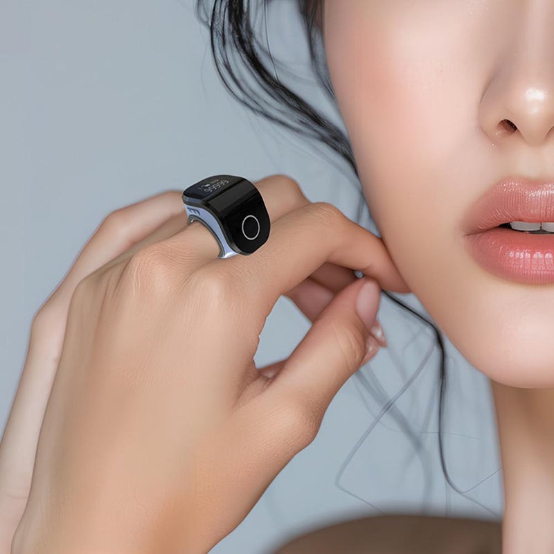 Electronic Finger Counter, Digital Tally Counter Clicker with Led, Rechargeable Silent Finger Counter, Digit Display Hand Tally Counter Counting for Golf, Goods Counting, Knitting Muslims - Image 5